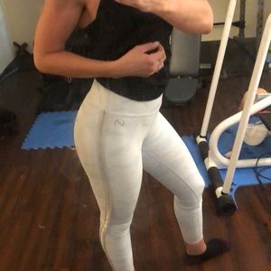 TLF baby blue combat pattern leggings